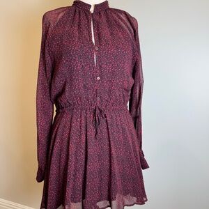 Travel-Friendly Cleobella Red Kelly Mini Dress - Size Large
